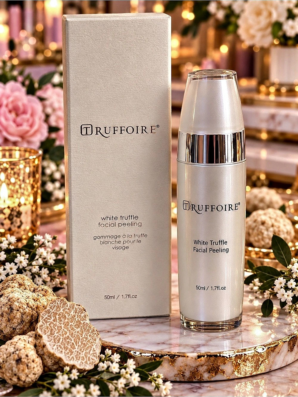 Truffoire White Truffle Facial Peeling 1.7 oz NEW in Box $400 Retail